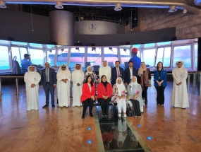 زيارة  لمعرض الشيخ أحمد الجابر الصباح في شركة نفط الكويت